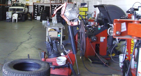 used tire changer